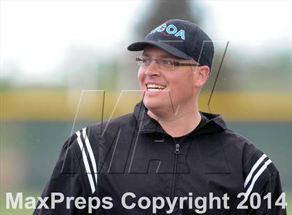 Thumbnail 2 in Woodland Christian vs. Vacaville Christian photogallery.