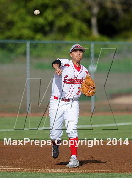Thumbnail 2 in Woodland Christian vs. Vacaville Christian photogallery.