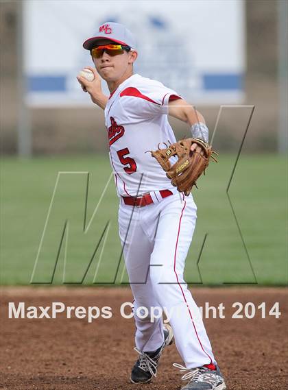 Thumbnail 3 in Woodland Christian vs. Vacaville Christian photogallery.