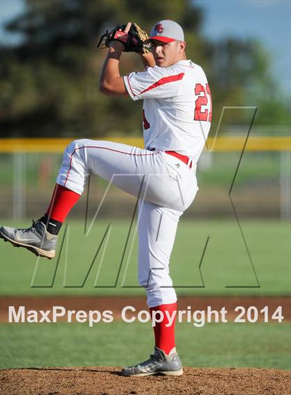 Thumbnail 1 in Woodland Christian vs. Vacaville Christian photogallery.