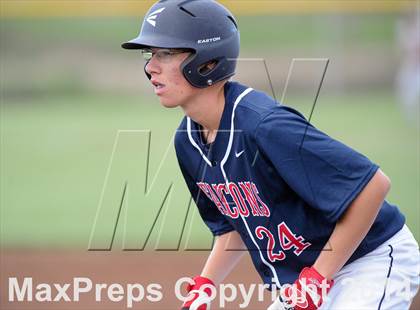 Thumbnail 2 in Woodland Christian vs. Vacaville Christian photogallery.