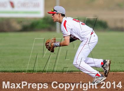 Thumbnail 2 in Woodland Christian vs. Vacaville Christian photogallery.