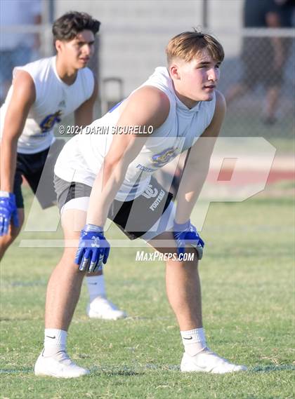 Thumbnail 3 in O'Connor vs Westview (Cactus Duel Out West 7-on-7 Tournament) photogallery.
