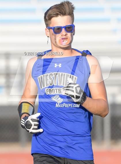 Thumbnail 2 in O'Connor vs Westview (Cactus Duel Out West 7-on-7 Tournament) photogallery.