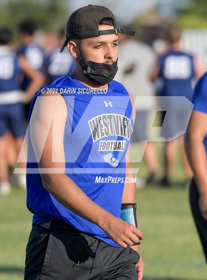 Thumbnail 3 in O'Connor vs Westview (Cactus Duel Out West 7-on-7 Tournament) photogallery.