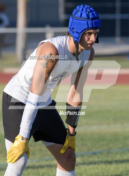 Thumbnail 2 in O'Connor vs Westview (Cactus Duel Out West 7-on-7 Tournament) photogallery.