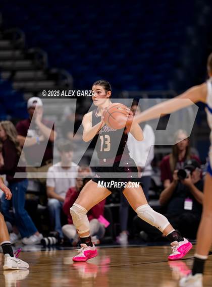 Thumbnail 1 in Farwell vs. Martins Mill (UIL 2A Basketball Division II Final) photogallery.