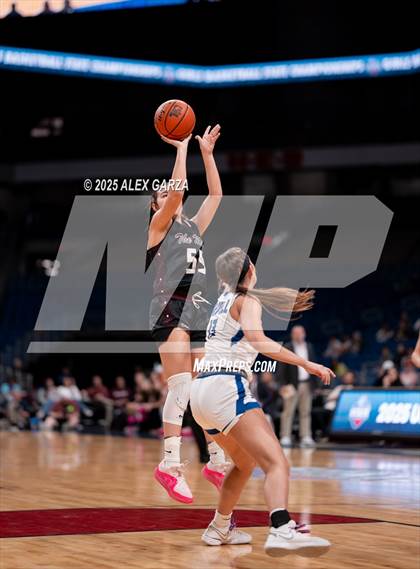 Thumbnail 2 in Farwell vs. Martins Mill (UIL 2A Basketball Division II Final) photogallery.