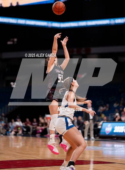Thumbnail 3 in Farwell vs. Martins Mill (UIL 2A Basketball Division II Final) photogallery.