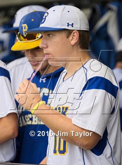 Thumbnail 2 in Brock vs Peaster (UIL 3A Regional Quarterfinal) photogallery.