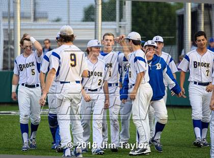 Thumbnail 3 in Brock vs Peaster (UIL 3A Regional Quarterfinal) photogallery.