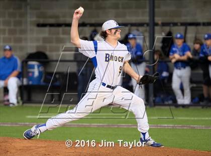Thumbnail 1 in Brock vs Peaster (UIL 3A Regional Quarterfinal) photogallery.