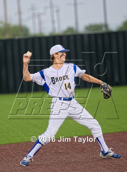 Thumbnail 3 in Brock vs Peaster (UIL 3A Regional Quarterfinal) photogallery.