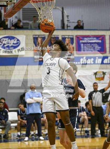 Thumbnail 2 in Calvary Christian vs Berkeley Prep. (SunBash Tourney) photogallery.