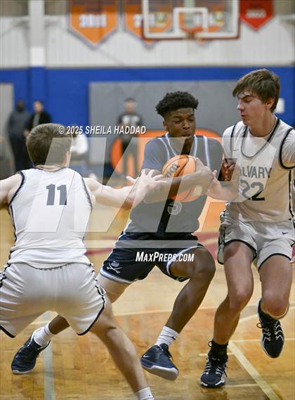 Thumbnail 1 in Calvary Christian vs Berkeley Prep. (SunBash Tourney) photogallery.