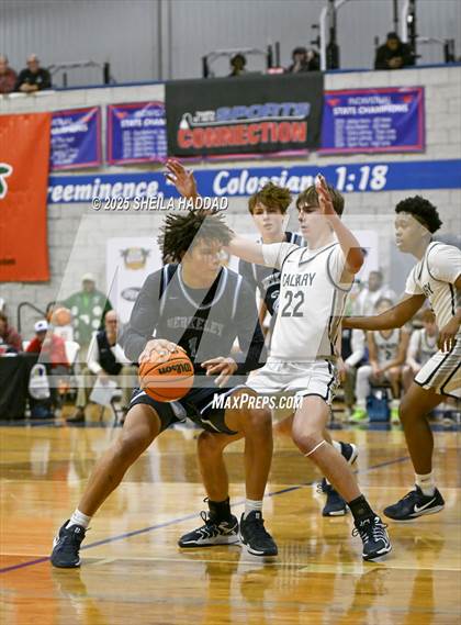 Thumbnail 2 in Calvary Christian vs Berkeley Prep. (SunBash Tourney) photogallery.