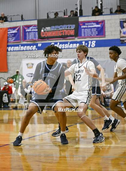 Thumbnail 1 in Calvary Christian vs Berkeley Prep. (SunBash Tourney) photogallery.