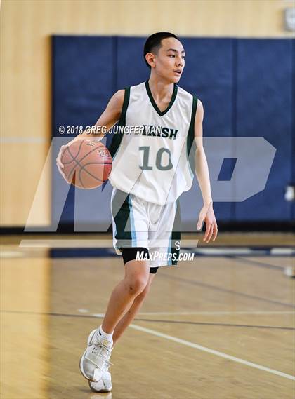 Thumbnail 3 in FR: Archbishop Mitty @ Sacred Heart Cathedral Prep (Freshman A Game) photogallery.