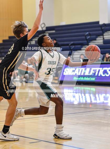 Thumbnail 2 in FR: Archbishop Mitty @ Sacred Heart Cathedral Prep (Freshman A Game) photogallery.