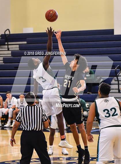 Thumbnail 3 in FR: Archbishop Mitty @ Sacred Heart Cathedral Prep (Freshman A Game) photogallery.