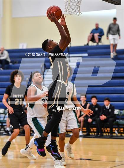 Thumbnail 2 in FR: Archbishop Mitty @ Sacred Heart Cathedral Prep (Freshman A Game) photogallery.