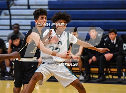 Thumbnail 3 in FR: Archbishop Mitty @ Sacred Heart Cathedral Prep (Freshman A Game) photogallery.