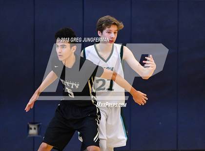 Thumbnail 3 in FR: Archbishop Mitty @ Sacred Heart Cathedral Prep (Freshman A Game) photogallery.