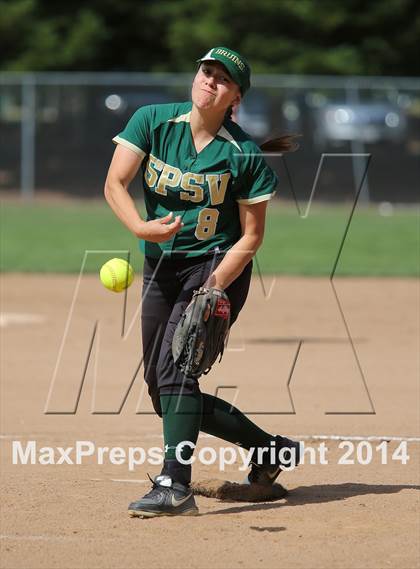 Thumbnail 3 in St. Patrick-St. Vincent vs. Antelope (Stephanie LeDoux Tournament) photogallery.
