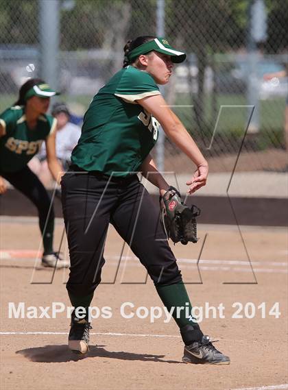 Thumbnail 2 in St. Patrick-St. Vincent vs. Antelope (Stephanie LeDoux Tournament) photogallery.