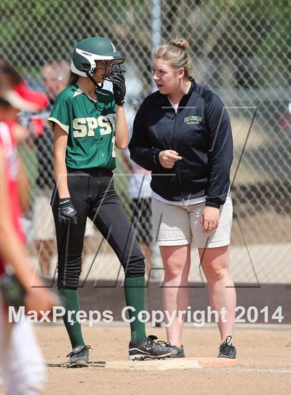 Thumbnail 2 in St. Patrick-St. Vincent vs. Antelope (Stephanie LeDoux Tournament) photogallery.