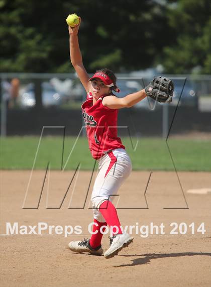 Thumbnail 2 in St. Patrick-St. Vincent vs. Antelope (Stephanie LeDoux Tournament) photogallery.