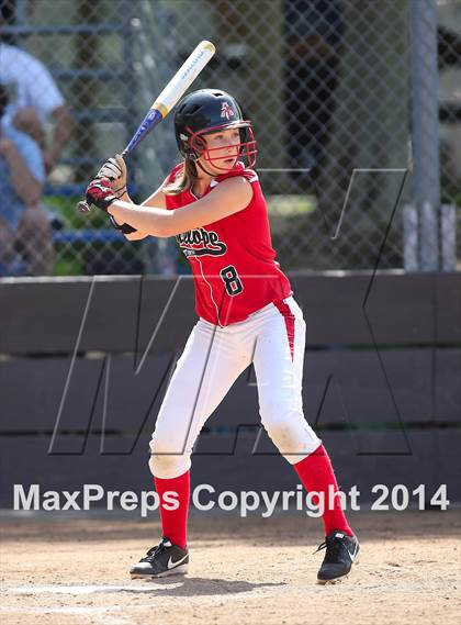 Thumbnail 2 in St. Patrick-St. Vincent vs. Antelope (Stephanie LeDoux Tournament) photogallery.