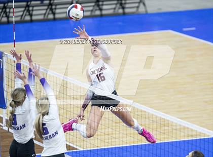 Thumbnail 2 in Cheyenne Mountain vs Lutheran (CHSAA 4A Semifinals) photogallery.