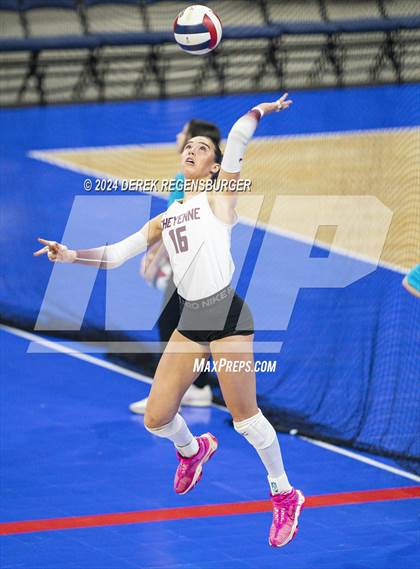 Thumbnail 2 in Cheyenne Mountain vs Lutheran (CHSAA 4A Semifinals) photogallery.