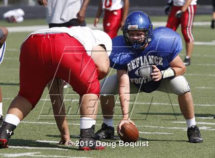 Thumbnail 1 in Lima Senior vs Defiance (Scrimmage) photogallery.