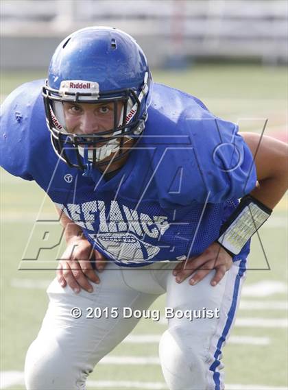 Thumbnail 2 in Lima Senior vs Defiance (Scrimmage) photogallery.