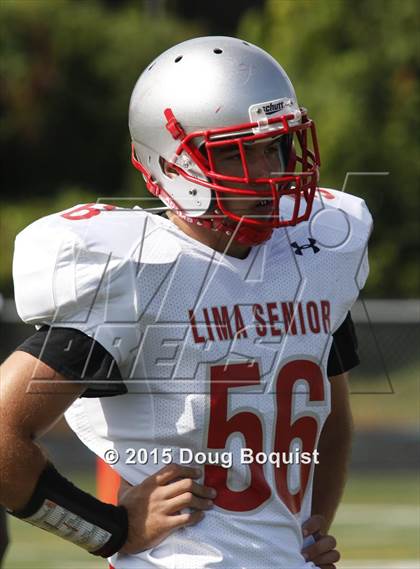 Thumbnail 3 in Lima Senior vs Defiance (Scrimmage) photogallery.