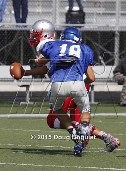 Thumbnail 2 in Lima Senior vs Defiance (Scrimmage) photogallery.