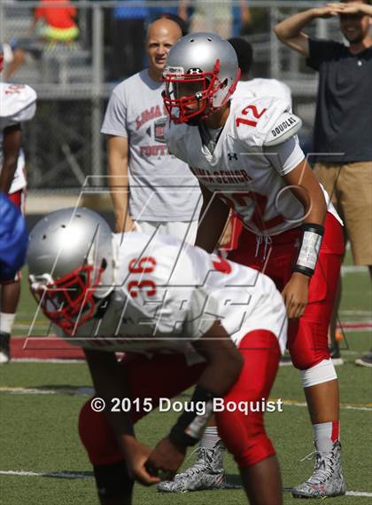 Thumbnail 1 in Lima Senior vs Defiance (Scrimmage) photogallery.