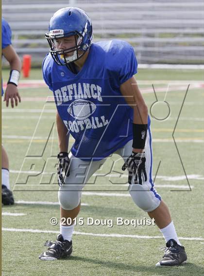 Thumbnail 1 in Lima Senior vs Defiance (Scrimmage) photogallery.