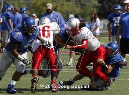 Thumbnail 2 in Lima Senior vs Defiance (Scrimmage) photogallery.