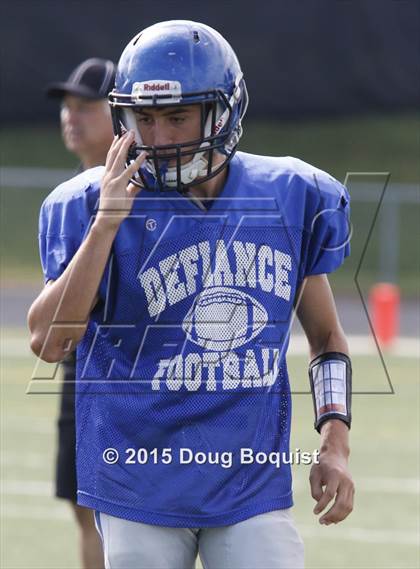 Thumbnail 2 in Lima Senior vs Defiance (Scrimmage) photogallery.