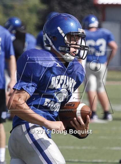 Thumbnail 2 in Lima Senior vs Defiance (Scrimmage) photogallery.