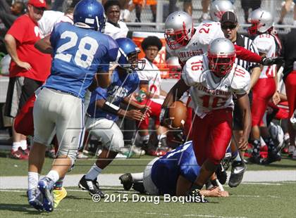 Thumbnail 1 in Lima Senior vs Defiance (Scrimmage) photogallery.