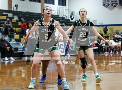Thumbnail 1 in Durham Academy vs. Douglas Byrd (2023 Cumberland County Schools Holiday Classic Tournament) photogallery.