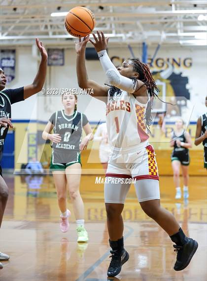 Thumbnail 1 in Durham Academy vs. Douglas Byrd (2023 Cumberland County Schools Holiday Classic Tournament) photogallery.