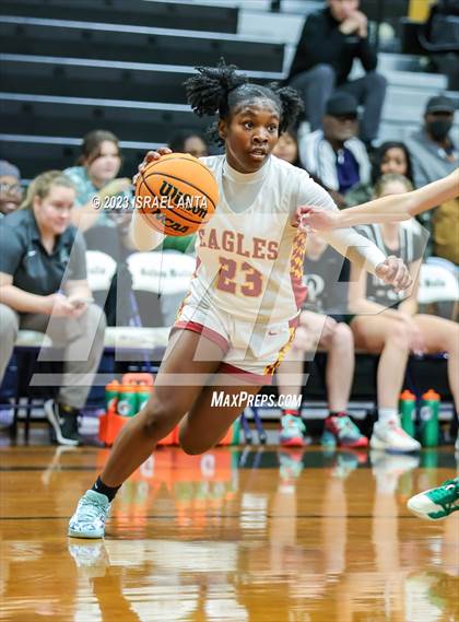 Thumbnail 2 in Durham Academy vs. Douglas Byrd (2023 Cumberland County Schools Holiday Classic Tournament) photogallery.