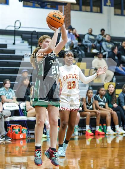 Thumbnail 1 in Durham Academy vs. Douglas Byrd (2023 Cumberland County Schools Holiday Classic Tournament) photogallery.