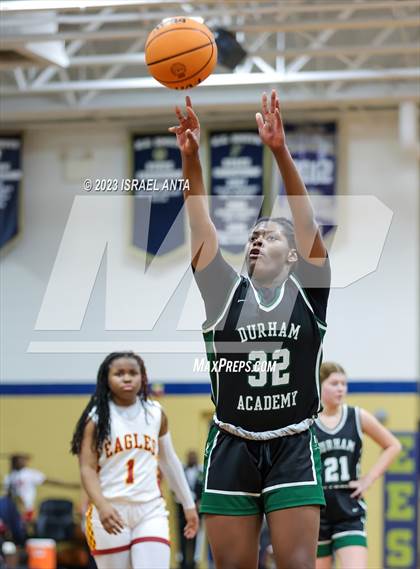 Thumbnail 3 in Durham Academy vs. Douglas Byrd (2023 Cumberland County Schools Holiday Classic Tournament) photogallery.
