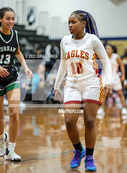 Thumbnail 1 in Durham Academy vs. Douglas Byrd (2023 Cumberland County Schools Holiday Classic Tournament) photogallery.